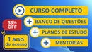 Curso Completo de Enfermagem para todos os Concursos e Residências + Planos de Estudo + Mentorias + Bateria de Questões [1 ANO DE ACESSO]